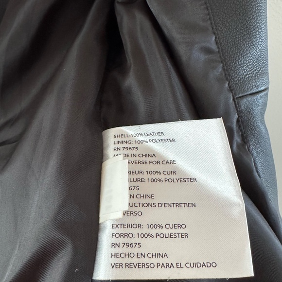 Michael Kors biker jacket - Picture 3 of 4